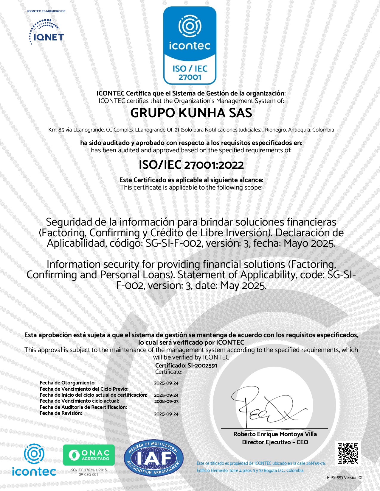 ISO-IEC 27001-2022 GRUPO KUNHA SAS 2025-2028_page-0001